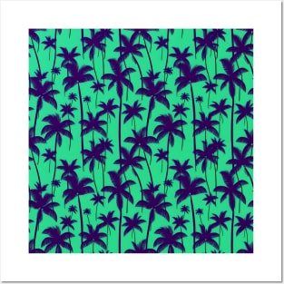 Hawaiian Palm Trees Harmony Posters and Art